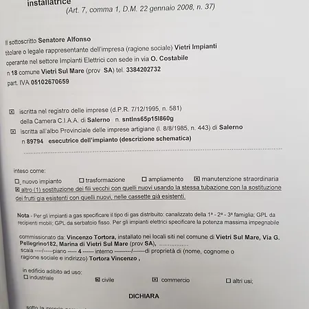 Сasa de vacaciones Marevietri Vietri